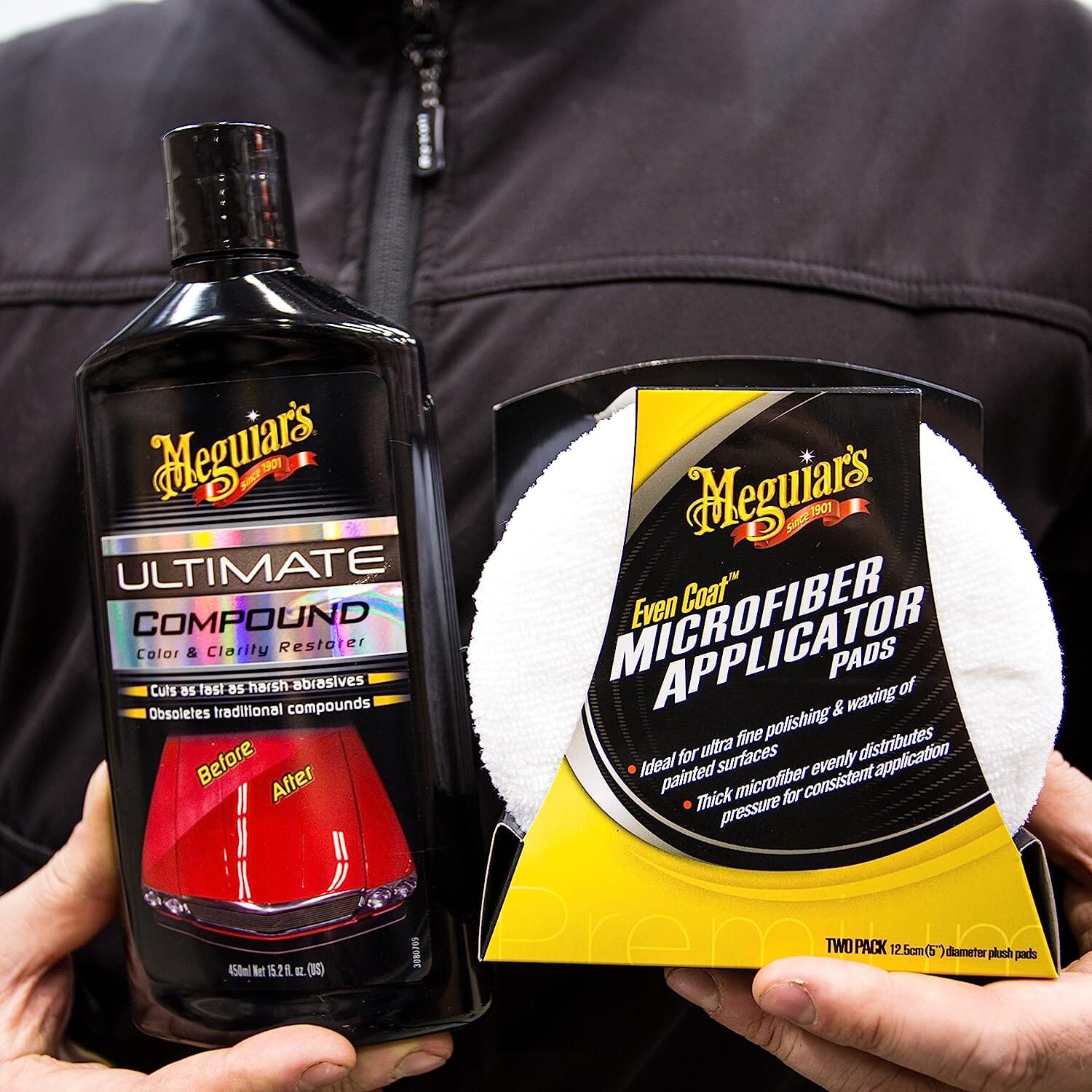 Meguiar’s 美光 | 超柔軟纖維上蠟海綿 Even Coat Applicator Pad | MOOBI 香港網上汽車用品店 p4