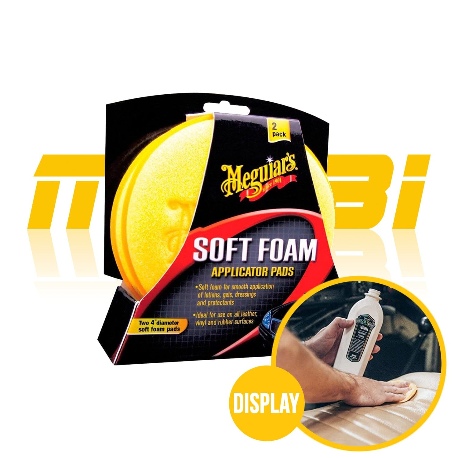 Meguiar’s 美光 | 打蠟海綿 Gold Class Applicator Pads | MOOBI 香港網上汽車用品店 p1