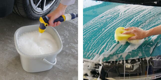 SOFT99 | 日本製 | 洗車鍍膜2合1洗車液 ALAUNEN BACHI BACHI UP! Clean and Coat P7