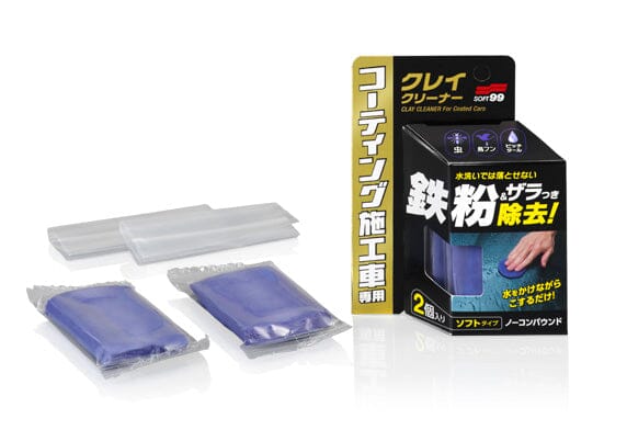 SOFT99 | 鍍膜施工車清潔推泥膠黏土 CLAY CLEANER Coated Cars | 日本製 | MOOBI 香港網上汽車用品店 p2