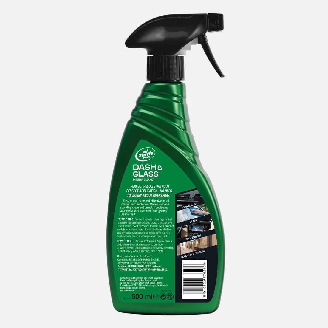 龜牌 玻璃車廂清潔劑 Turtle Wax Dash & Glass Interior Detailer 680ml (T-930)