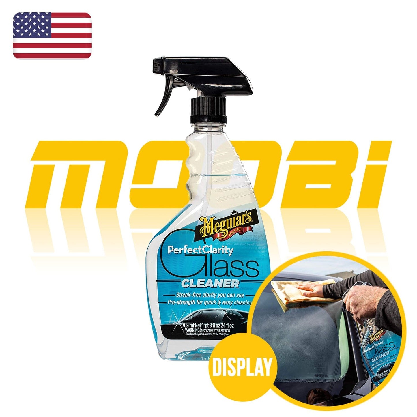 Meguiar’s 美光 | 清亮玻璃水 Pure Clarity Glass Cleaner | 美國製 | MOOBI 香港汽車用品店 p1