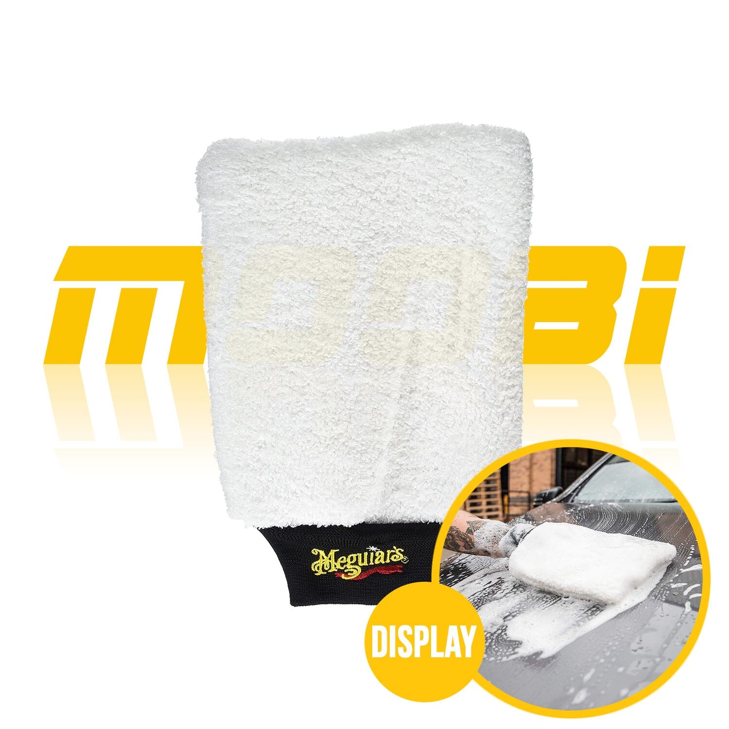 Meguiar’s 美光 | 微細纖維洗車手套 Microfiber Wash Mitt | MOOBI 香港網上汽車用品專門店 p1