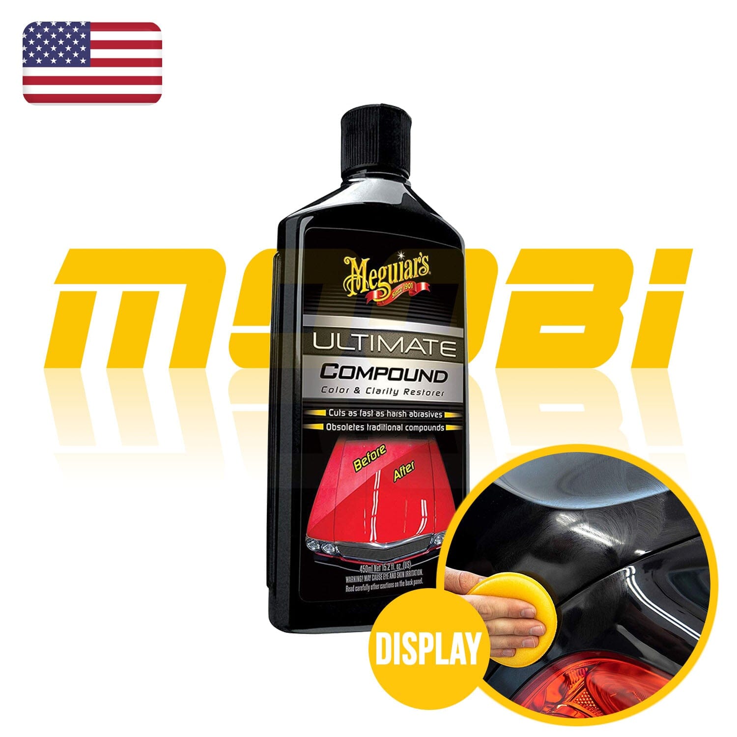 Meguiar’s 美光 | 極品粗蠟 Ultimate Compound  | 美國製 | MOOBI 香港網上汽車用品專門店 p1