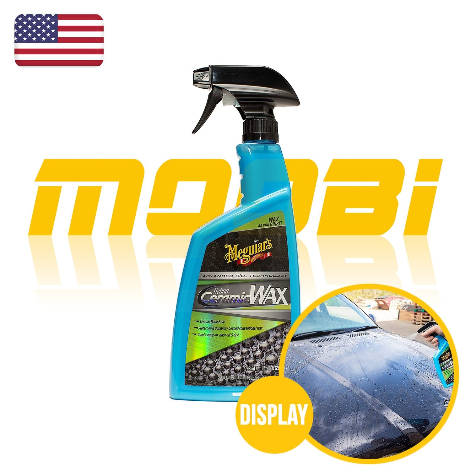 Meguiar’s 美光 | 陶瓷合成鍍膜噴蠟 Hybrid Ceramic Wax | 美國製 | MOOBI 香港網上汽車用品專門店 p1