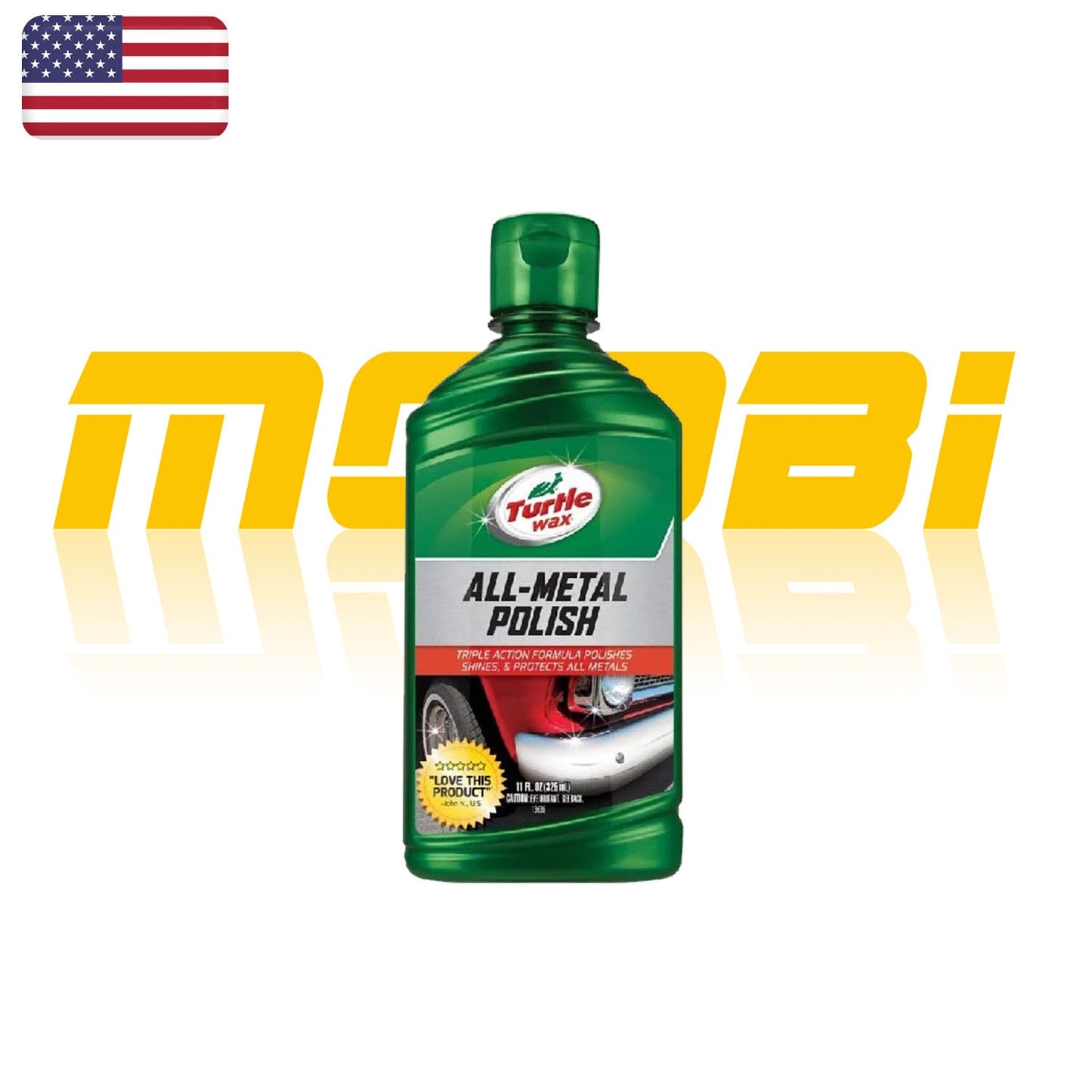 TURTLE WAX 龜牌 | 極品電鍍車鈴拋光劑 ALL METAL POLISH | 美國製 | MOOBI 香港網上汽車用品專門 p1