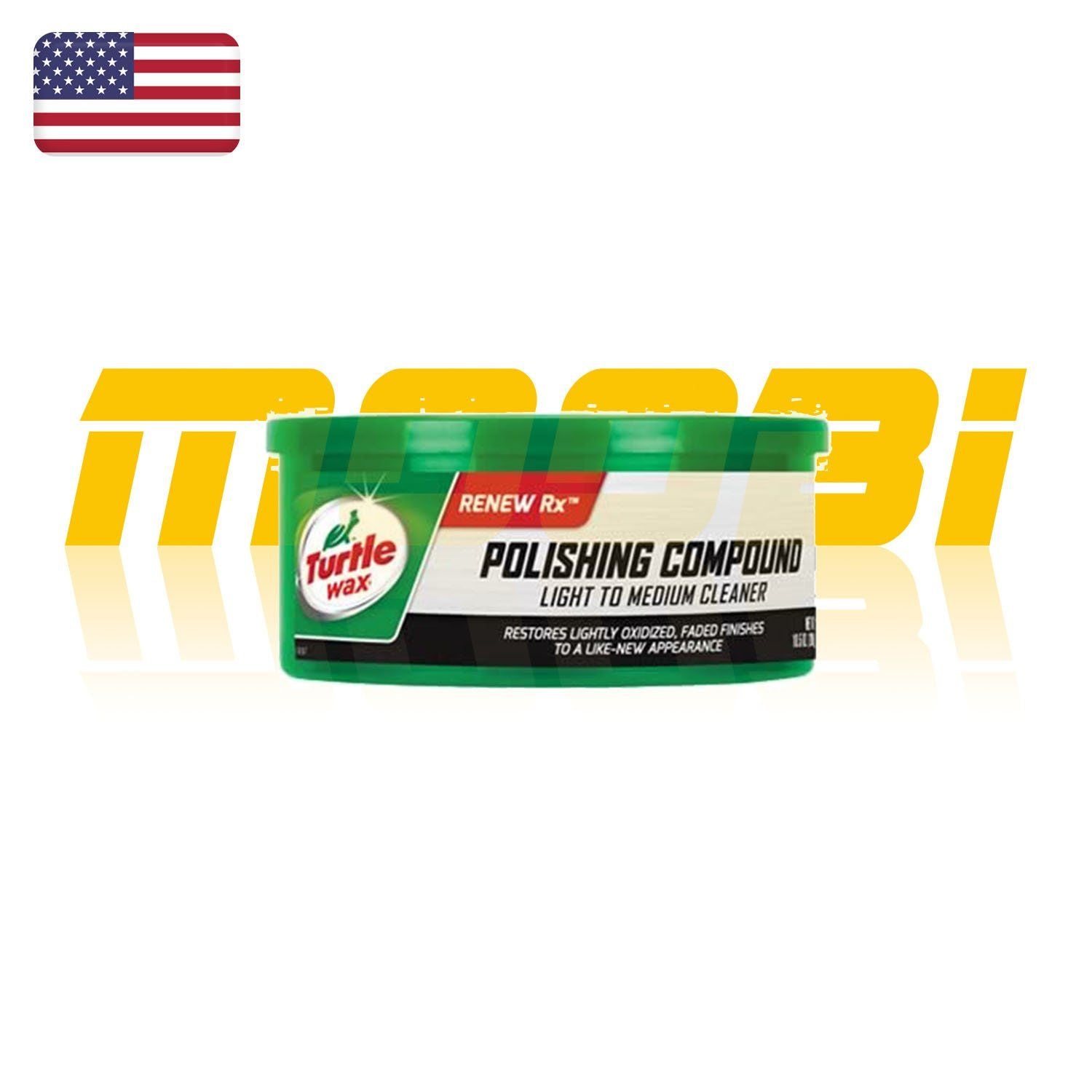 TURTLE WAX 龜牌 |  研磨粗蠟 White Polishing Compound | 美國製 | MOOBI 香港網上汽車用品店 p1
