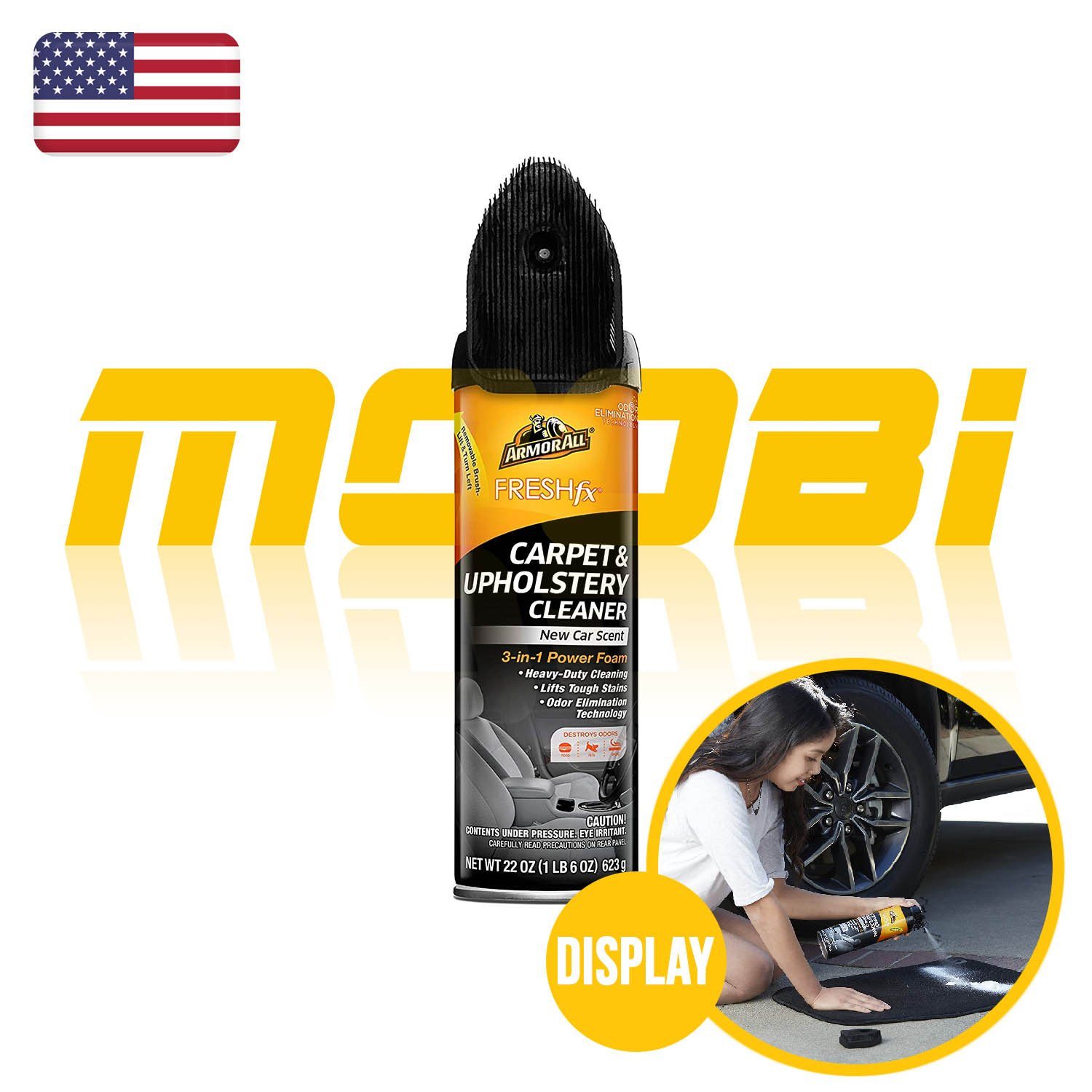 ARMOR ALL 牛魔王 | 加強版地毯及絲絨清潔劑 | 美國製 | MOOBI 香港網上汽車用品專門店 p1