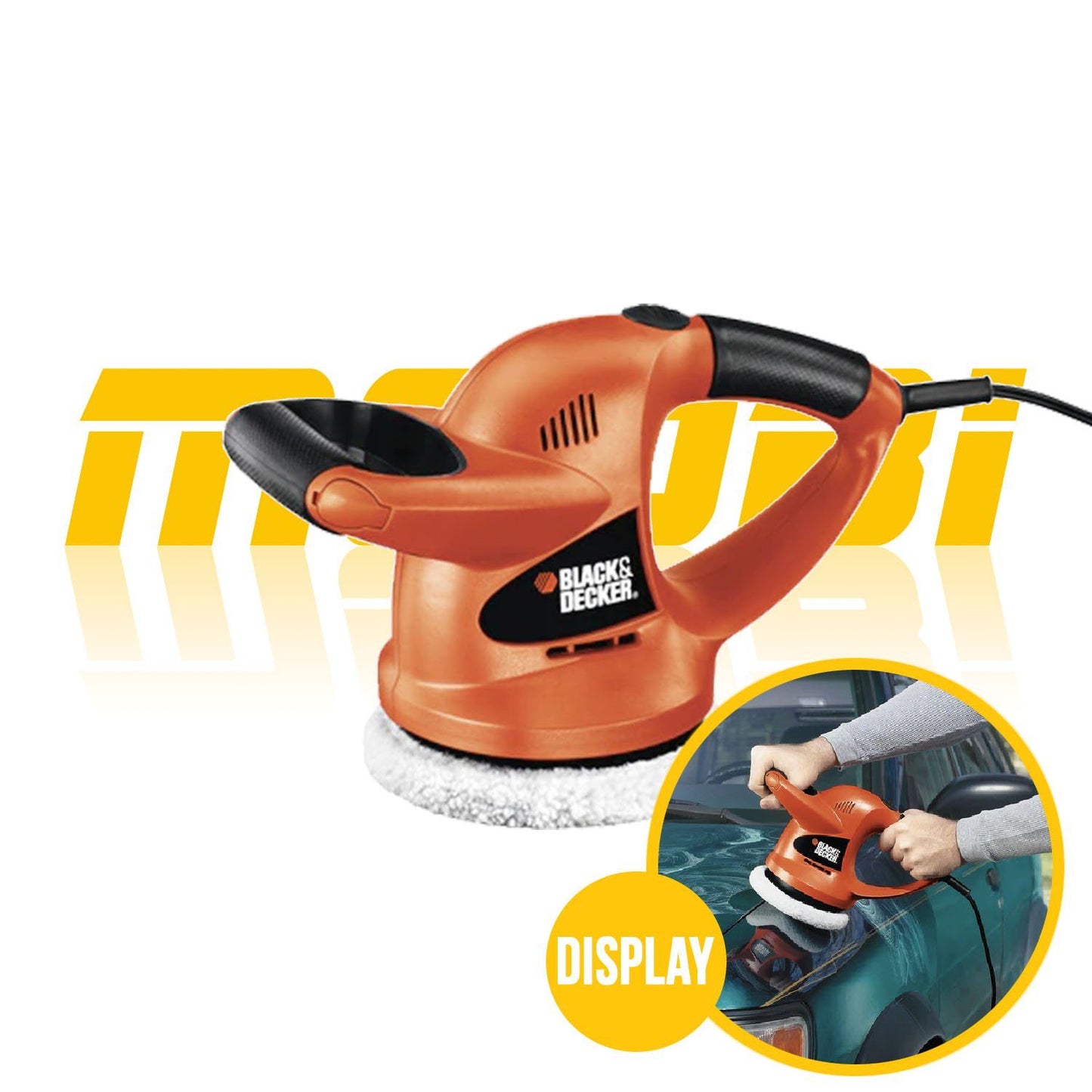 美國 BLACK+DECKER | 汽車打蠟 拋光機 KP600 | 原裝行貨 | MOOBI 香港網上汽車用品專門店 p1
