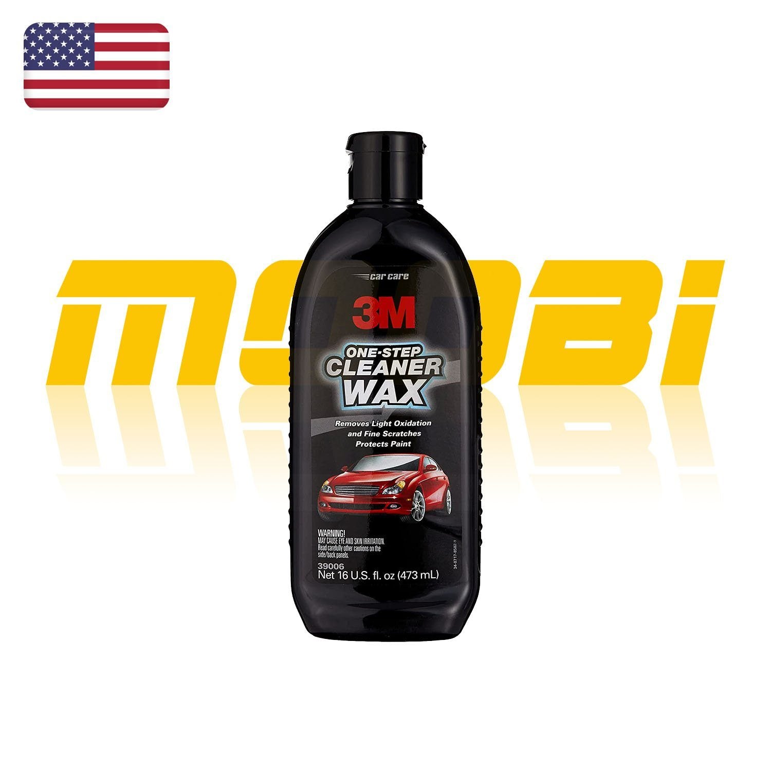 3M 三合一水晶蠟 One Step Cleaner Wax 美國製 MOOBI 香港網上汽車用品專門店