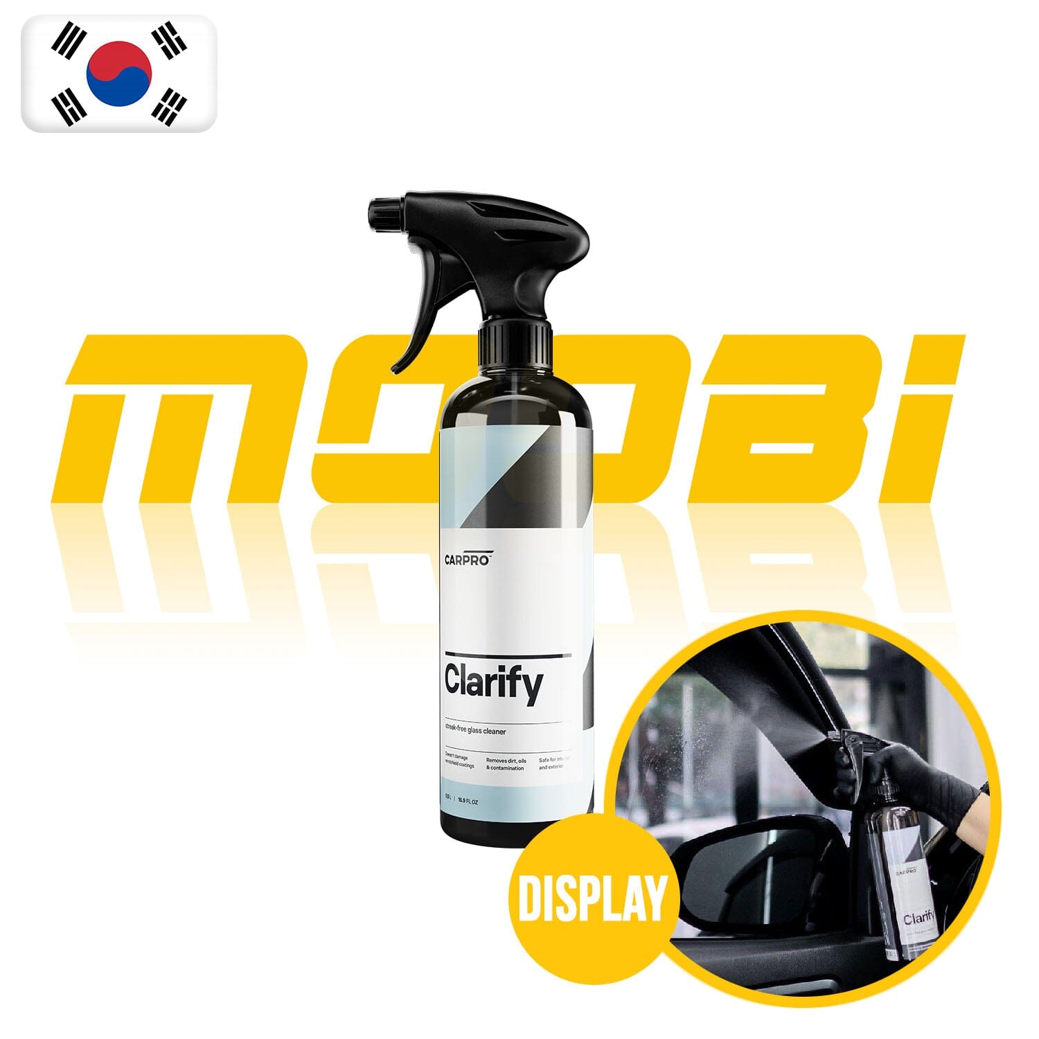 CARPRO | 全透清 Clarify Glass Cleaner | 韓國製 | MOOBI 香港汽車用品專門店 p1