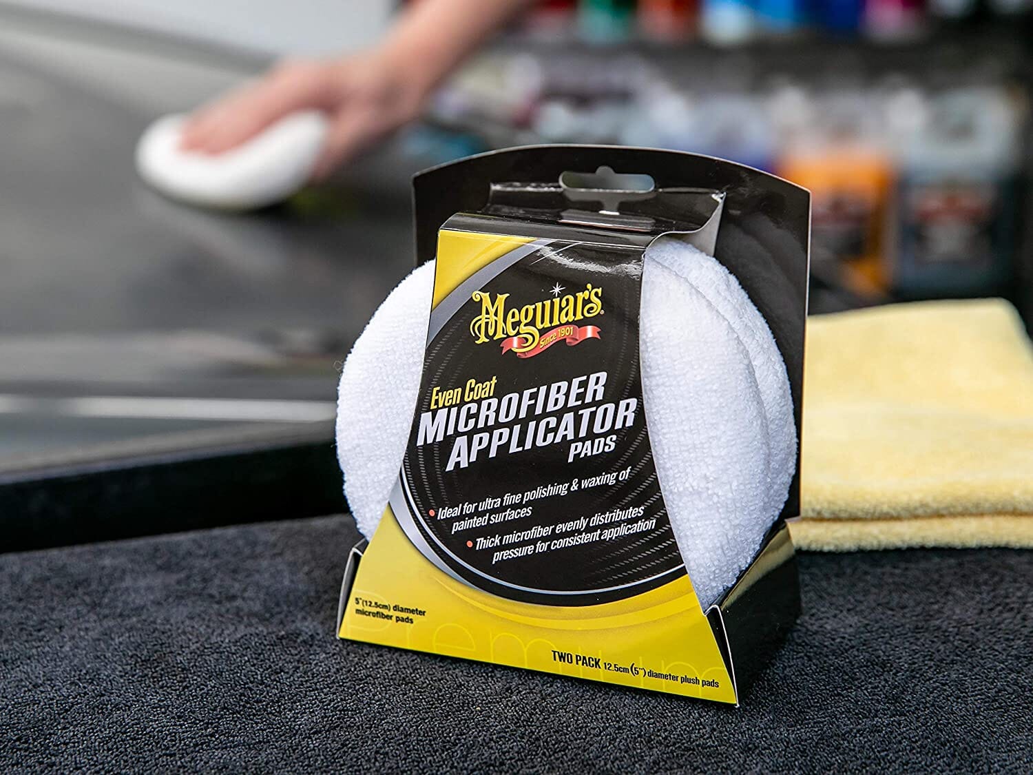 Meguiar’s 美光 | 超柔軟纖維上蠟海綿 Even Coat Applicator Pad | MOOBI 香港網上汽車用品店 p2