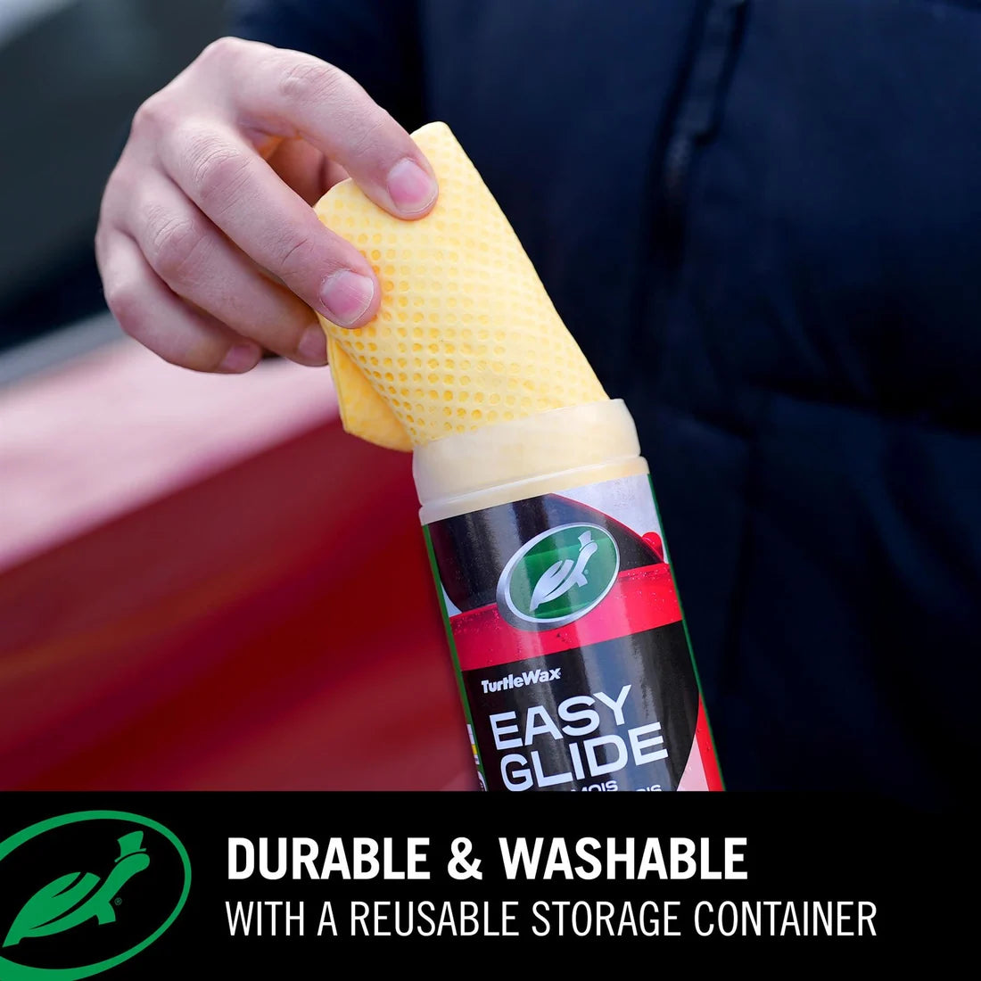 龜牌 快乾PVA麂皮巾 Turtle Wax Rapid Dry PVA Chamois Cloth 方便儲存 - MOOBI 貓比香港現貨