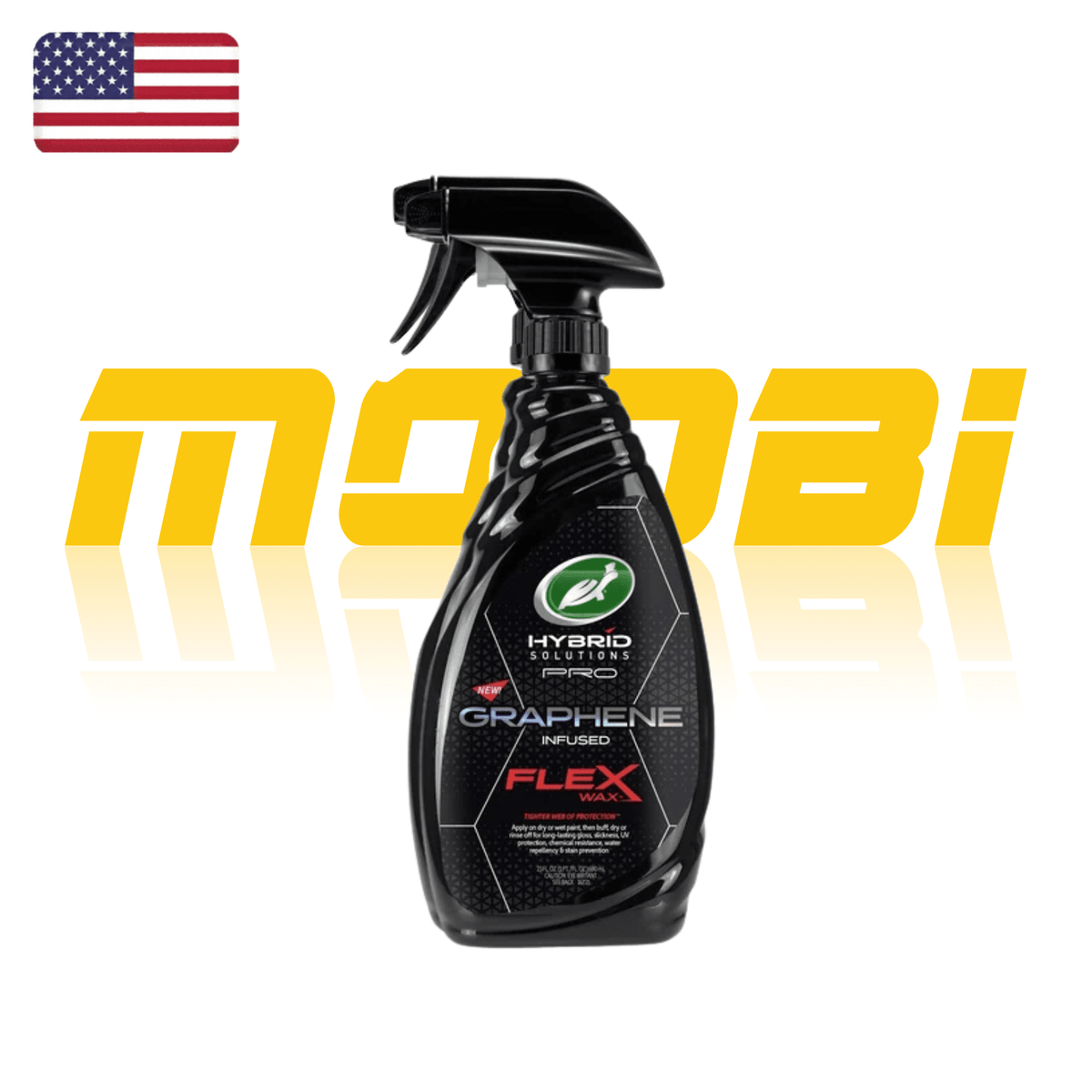 美國龜牌 Turtle Wax Pro石墨烯萬用噴蠟 680ml 正面包裝 - MOOBI 貓比香港現貨