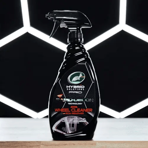 美國龜牌 Hybrid Solutions Pro 輪圈去鐵粉清潔劑 680ml 操作展示 - MOOBI 貓比