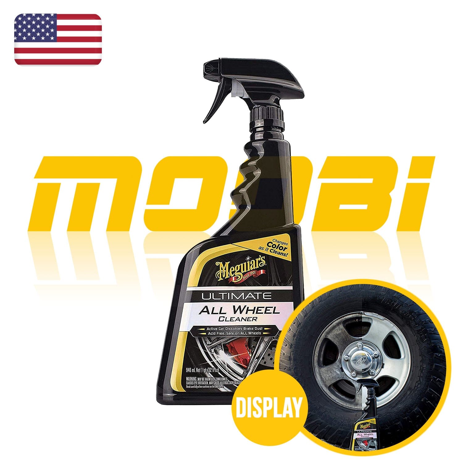 Meguiar’s 美光 | 極品洗鈴水 Ultimate All Wheel Cleaner | 美國製 | MOOBI 香港汽車用品店 p1