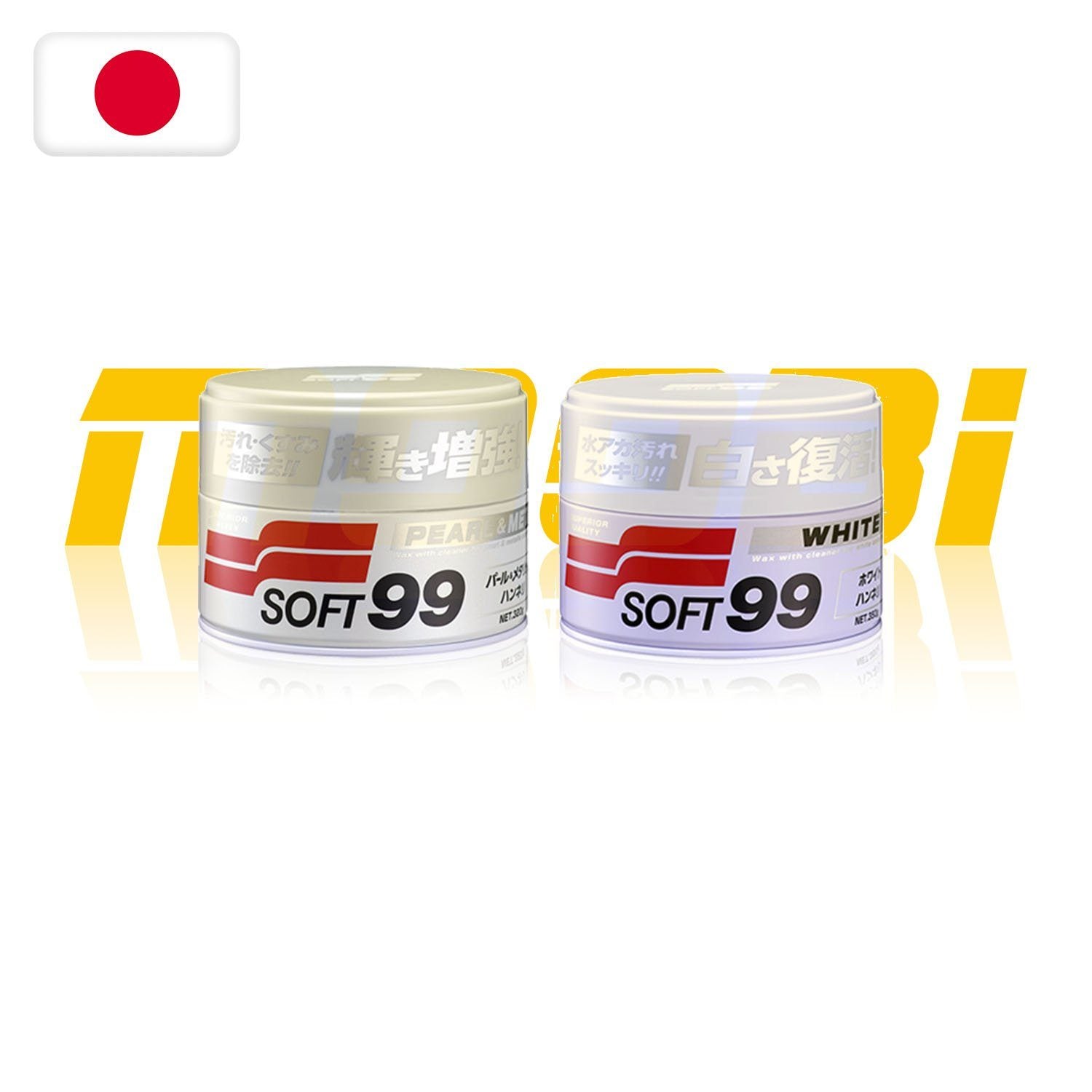 SOFT99 | 高級拋光車蠟 Soft Paste Cleaning Car Wax | 日本製 | MOOBI 香港網上汽車用品店 p1