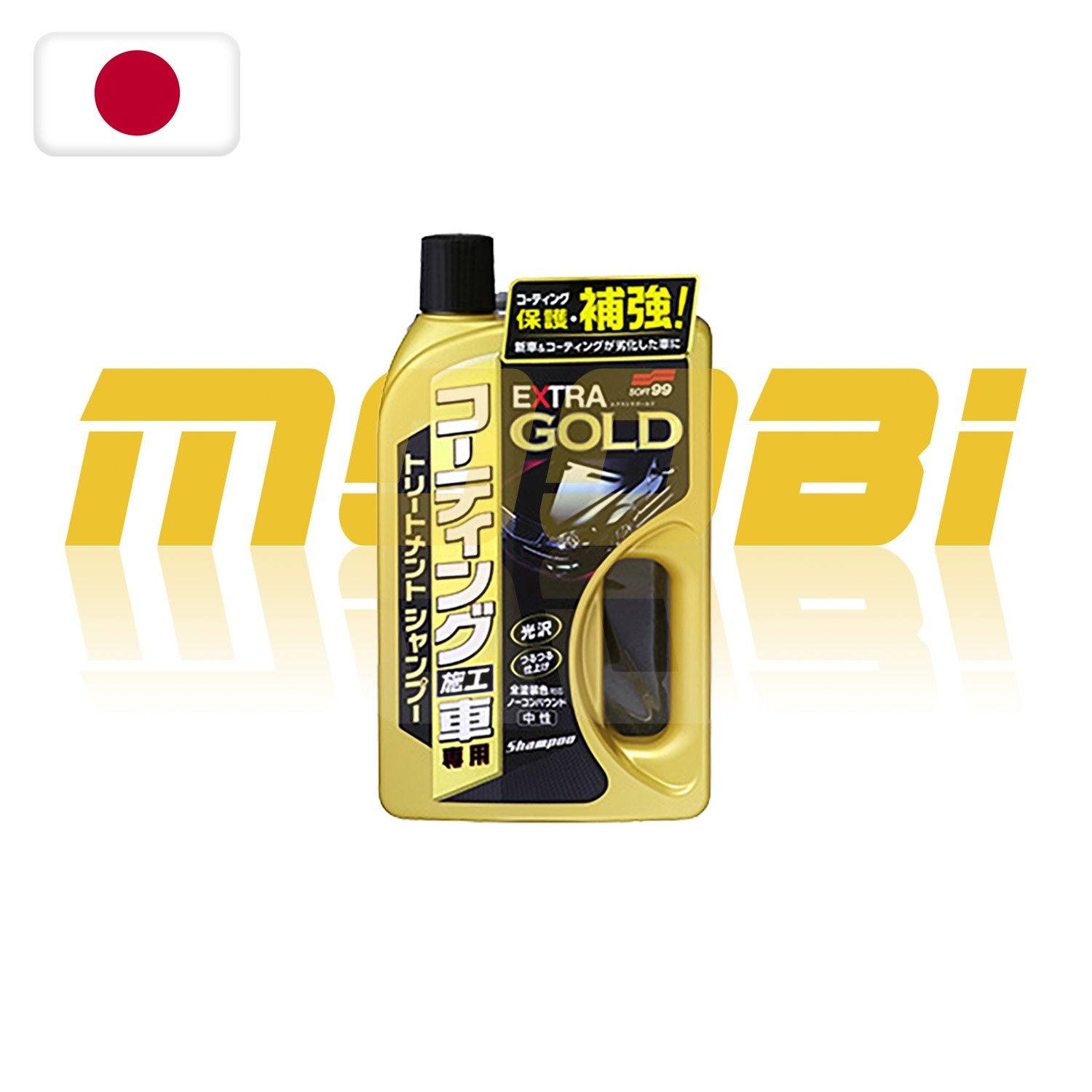 SOFT99 | 鍍膜車用洗車液 Extra Gold Treatment Car Wash | 日本製 | MOOBI 香港網上汽車用品店 p1