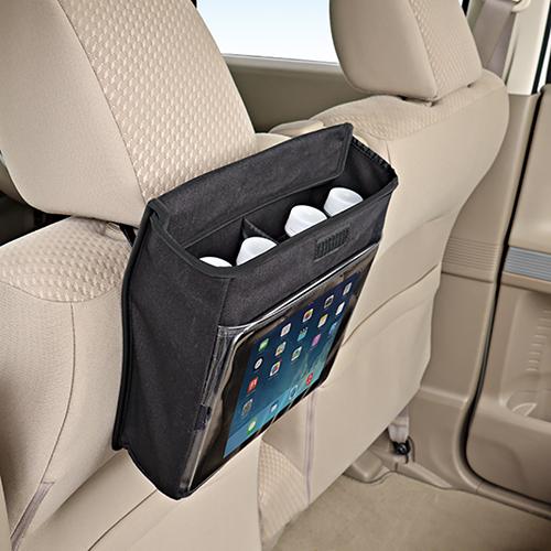 日本 SEIWA |  後座收納袋 連iPad 套 W973 黑色 | MOOBI 香港網上汽車用品專門店 p2
