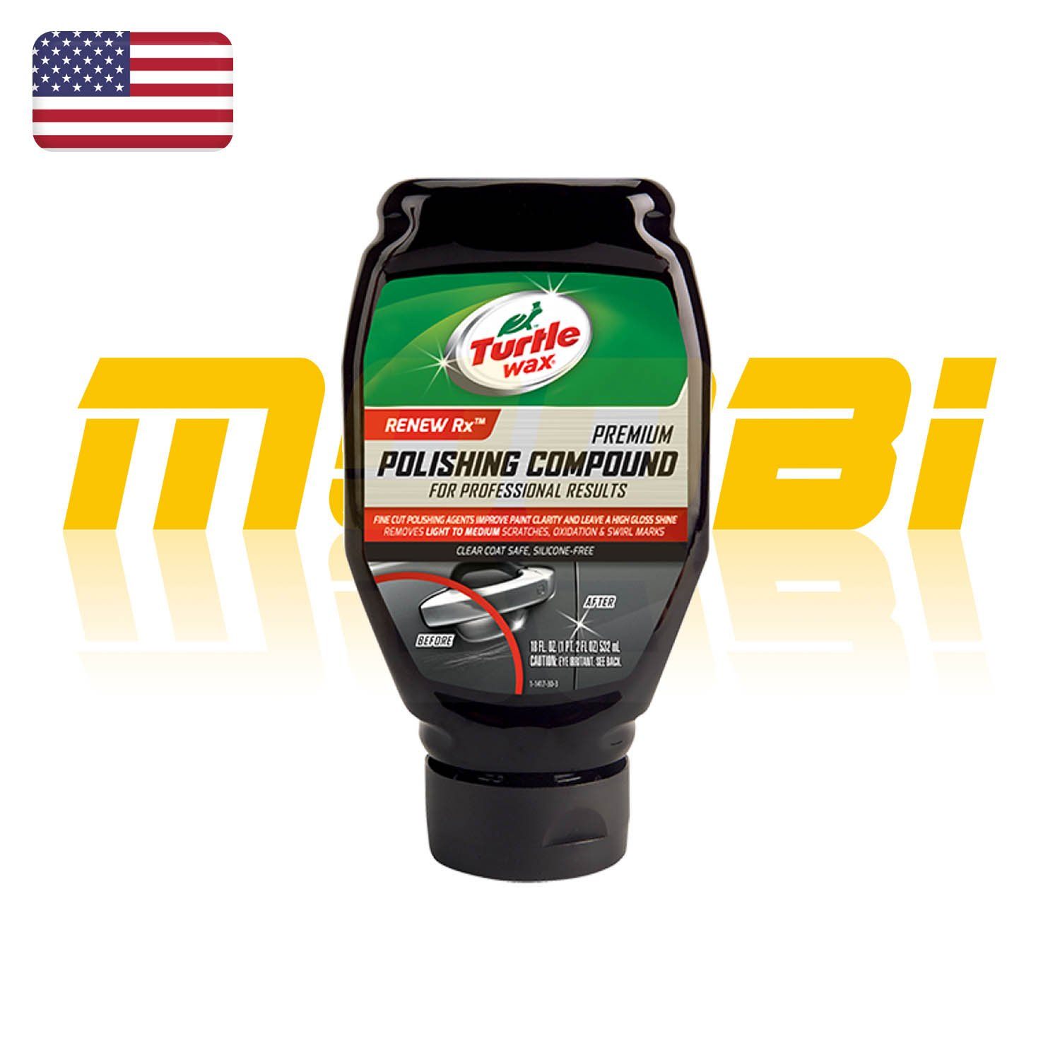 TURTLE WAX 龜牌 |  極品磨光粗蠟  | 美國製 | MOOBI 香港網上汽車用品專門店 p1
