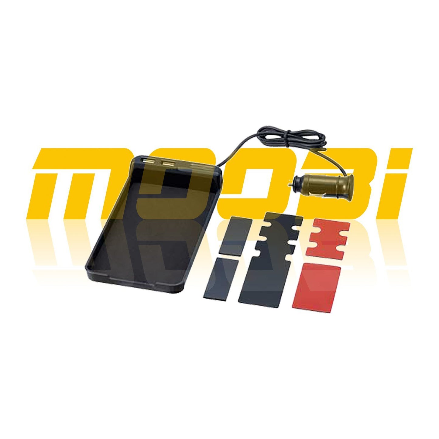 日本 EXEA 星光産業 | USB 充電連防滑底盤 EM-109 黑色 | MOOBI 香港網上汽車用品專門店 p1