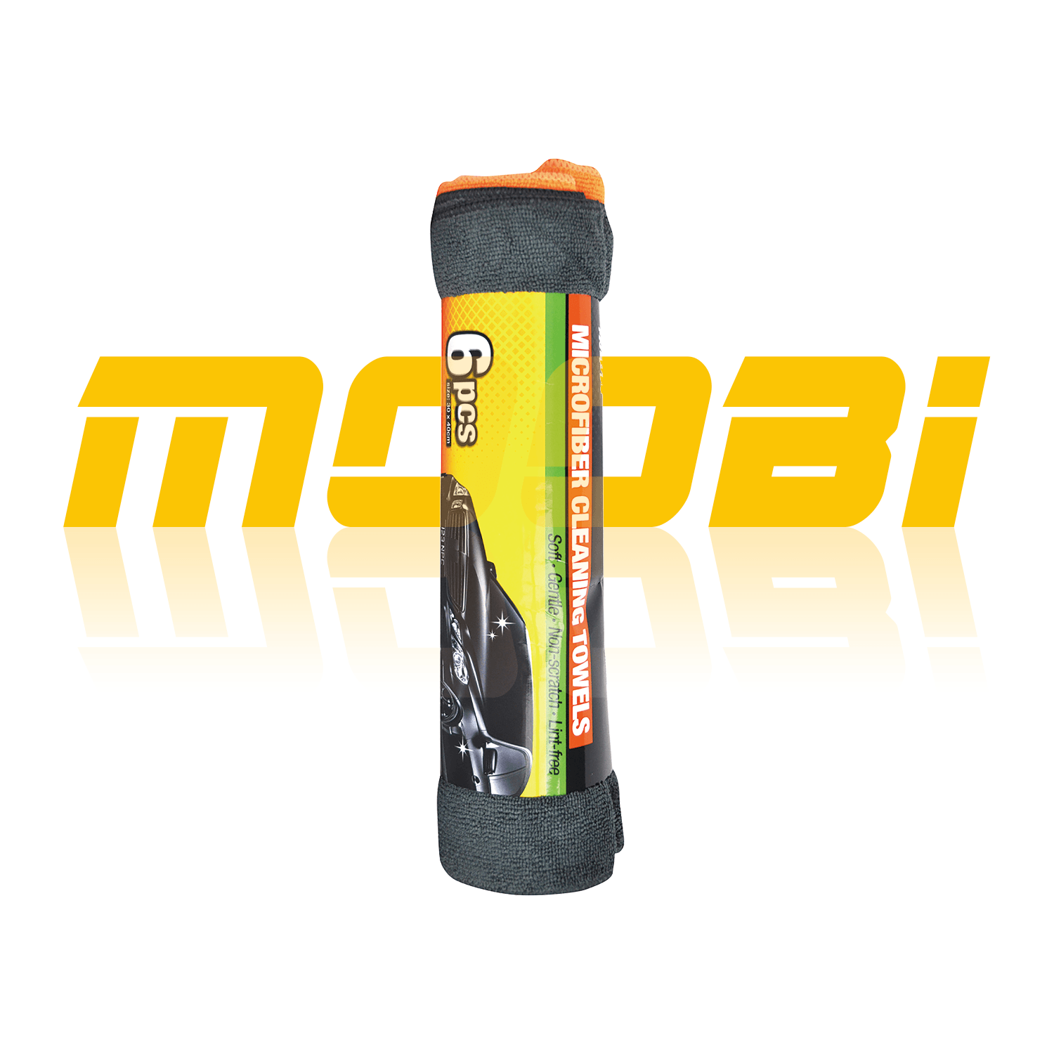 6 條裝纖維巾 6 Microfibre Cleaning Cloths Moobi MOOBI