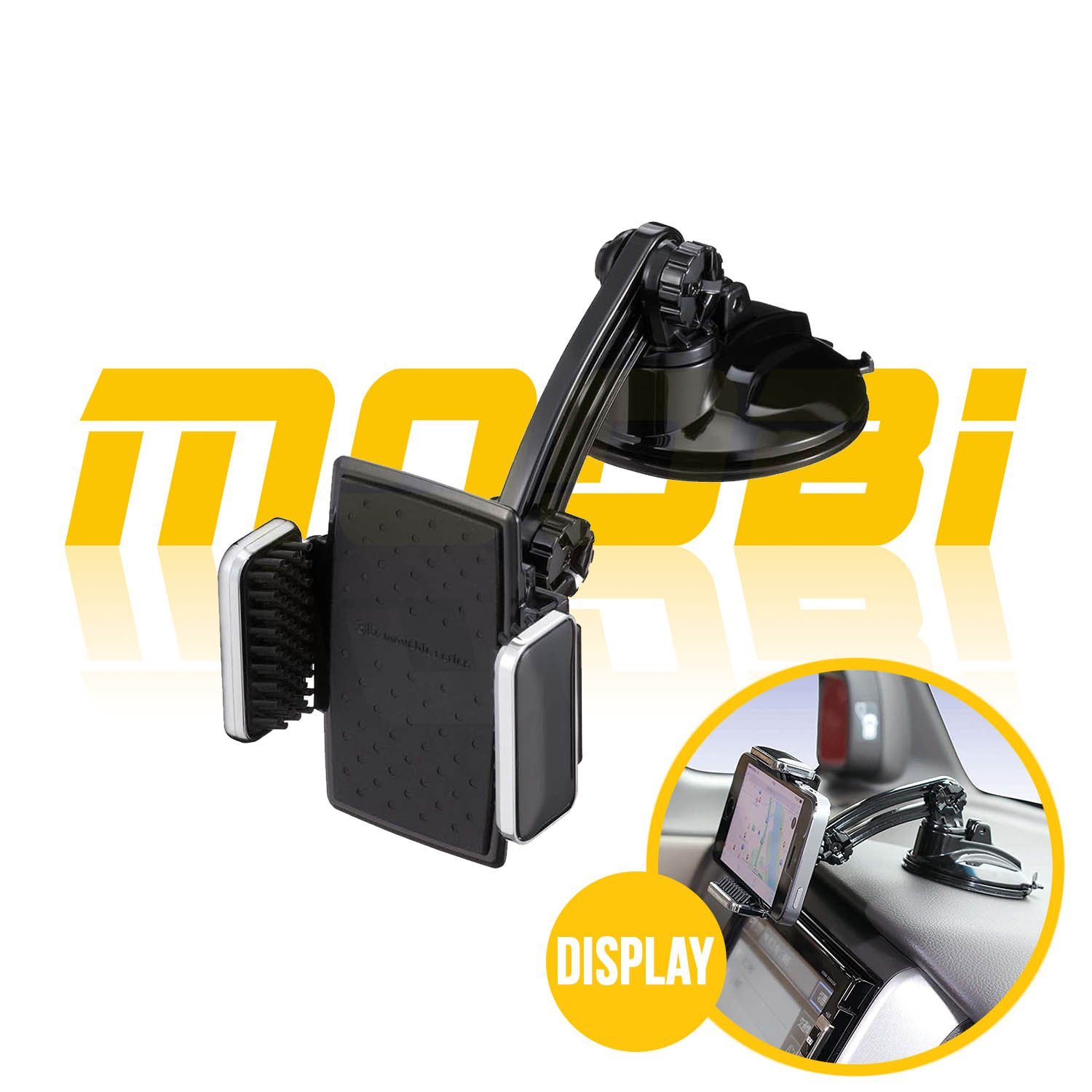 日本 NAPOLEX |  儀表台吸盤型電話架 FIZZ-983 黑色 | MOOBI 香港網上汽車用品專門店 p1